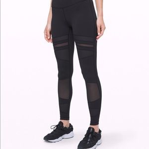 Lululemon Wunder Under High-rise Mesh Tight